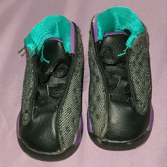 Air Jordan 13 Retro Toddler Baby Size 4 C Holographic Sparkle - Picture 1 of 7